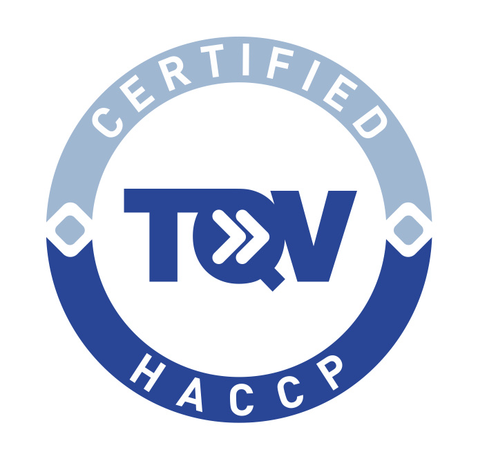 TÜV HACCP certifikat