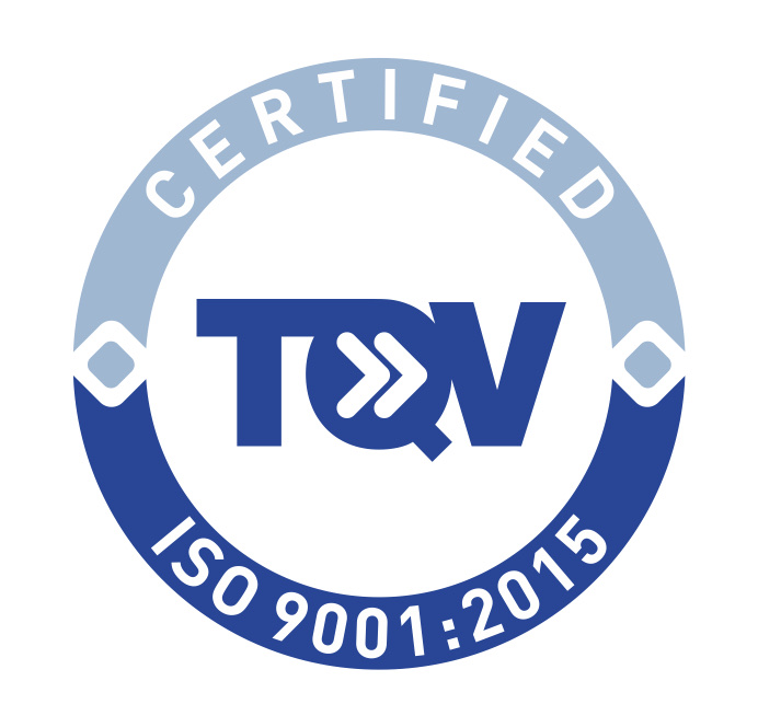 TÜV certifikat ISO 9001:2015